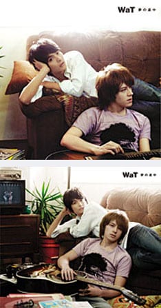 写真は上からシングル「夢の途中/TOKIMEKI☆DooBeeDoo」初回限定盤、通常盤ジャケット。