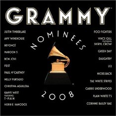 今年のグラミー賞にノミネートされたアーティストのコンピ「Grammy Nominees 2008」には、ジャスティン・ティンバレイク、エイミー・ワインハウス、FOO FIGHTERS、MAROON 5、FEIST、BON JOVIら豪華アーティストの楽曲を収録。2009年版にPerfumeの楽曲が収録されることになるのか、期待は高まるばかりだ。