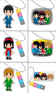 何が出るのかわからないところがガシャポンの醍醐味。販売機を見つけたら、ぜひ6種類コンプリートしておきたいところだ。