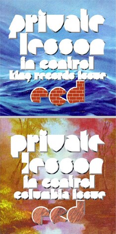踊らせることに主眼を置かず、これまでにない音楽の聴きかたを提案する「PRIVATE LESSON IN CONTROL」。アートワークは石黒景太（ILLDOZER）が担当。