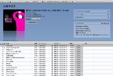 アイドルの範疇には収まりきれなかった彼女の魅力が"表"以上に詰まった「裏K25」。すべての曲が単体購入可能となっている。