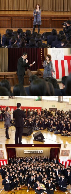 卒業生はもちろん、Soweluにとっても忘れられないサプライズ・ライブとなった。