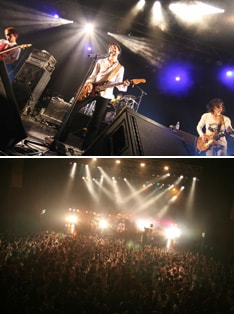 彼らの地元の名産、ポンジュースが今回のイベントをサポート。ランクヘッドとポンジュースのコラボグッズも発売された。