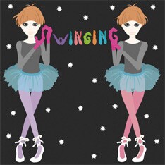 写真は「SWINGING」ジャケット。アニメ「ドルアーガの塔」はテレビ神奈川、チバテレビ、テレビ埼玉などで深夜にオンエアされる。各チャンネルの放送日時は番組オフィシャルサイトでご確認を。