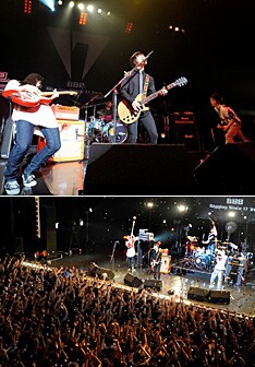 関根史織（B）は新たな特技「アニメ声」を披露。堀之内大介（Dr）は小出に強要された一発ギャグが滑ってしまった後、「今日うちのお母さん観に来てるのに」と嘆いていた。