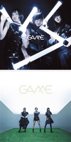 本日4月16日にリリースされたニューアルバム「GAME」。上がDVD付きの初回限定盤で、下が通常盤。