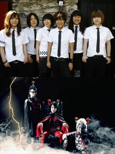 4月23日にリリースされたニューシングル「人間ナニモノ!?」が好評のキャプテンストライダム（写真下）。カップリングには、ユニコーンのカバー「ペケペケ」のライブ音源が収録されている。