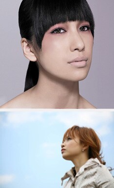 中島美嘉（上）とAino（下）の2人による豪華コラボ。ケータイ小説の読者層以外からも大きな話題を集めることになりそうだ。