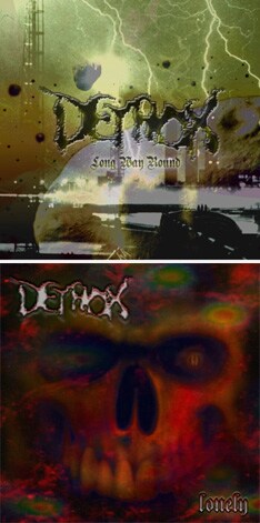 上が「Long Way Round」、下が「lonely」のジャケットデザイン。