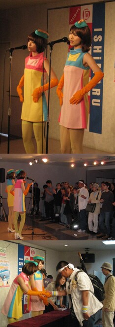 写真は5月25日に秋葉原・石丸電気で行われたフリーイベントの模様。バラエティ豊かなファンが多数訪れ、大盛況となった。