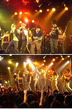 地元でのライブとあって、フロアからは鵜飼に向かって「おかえり、ウカチン！」という温かい声援が飛んでいた。