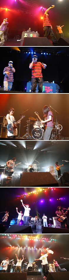 スチャダラパーは「4ch FUNK」で「歌い出しから6小節目だけアホになる」というネタを披露。若い世代を中心に大ウケしていた。