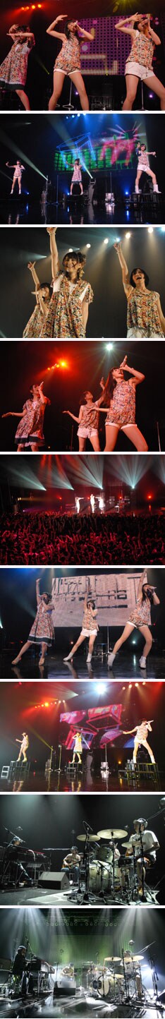 公演終了後、2階席でPerfumeを観ていたSPECIAL OTHERSに客席から再び大きな拍手が贈られた。異色に思えた2組の対バンは、どちらにとっても最高の結果となったようだ。