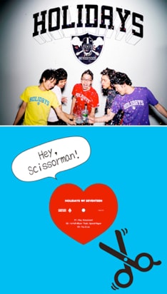 HOLIDAYS OF SEVENTEENの楽曲は、MySpaceやAUDIOLEAF、purevolumeでも試聴可能。パワーポップ好きはこちらもチェックしてみよう。