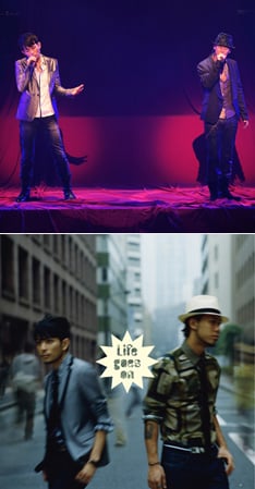 最新シングル「Life goes on」（写真下）は8月20日リリース。