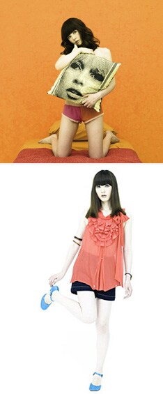 写真上は「かなえられない恋のために」アルバムジャケット。