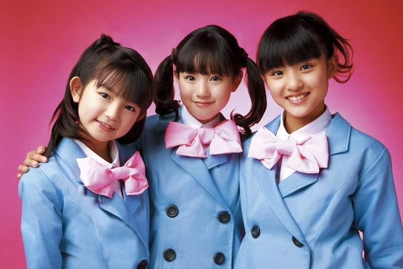 左からSUZUKA、AYAMI、YUIKA。3人合わせて可憐Girl'sだ。