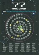 映画「77 BOADRUM」のフライヤー画像。