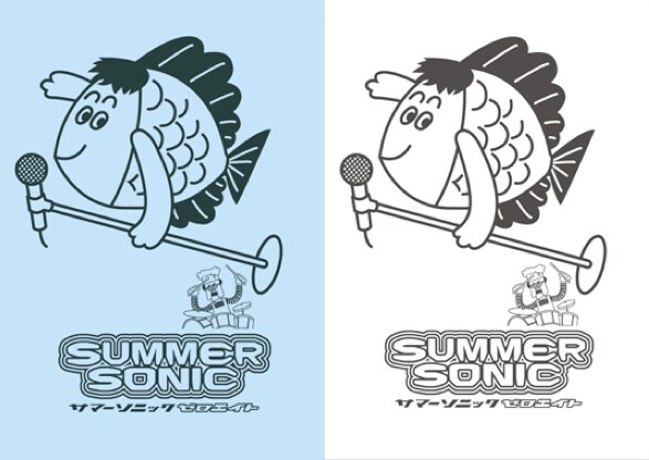 デザインはスカイブルー、ホワイトとも同じ。