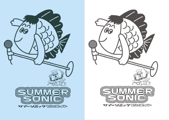 デザインはスカイブルー、ホワイトとも同じ。