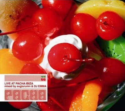 ジャケット写真は「LIVE AT PACHA IBIZA mixed by sugiurumn & Richard Grey」に続いてさくらんぼが使用されている。