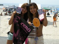 無事CDをゲットしてご満悦の湘南ギャル。