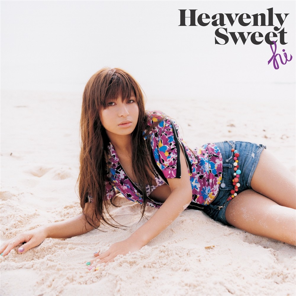 ニューシングル「Heavenly Sweet」CD単品仕様のジャケット。