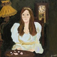 写真は7月2日にリリースされた湯川潮音の最新アルバム「灰色とわたし」ジャケット。