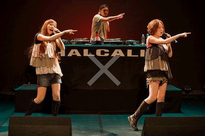2007年より積極的に海外公演も行っているHALCALI。今年6月にはパリ日本文化会館にてソロライブを敢行し、大成功に収めた。