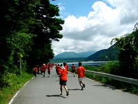 緑が多く気持ちいいコース。