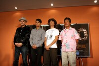 左から浜崎、大沢、桜井、中江監督。