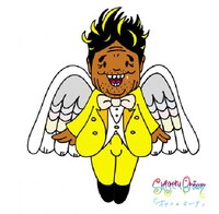 ジャケットイラストはリリー・フランキーが担当。天使のようなシゲルBROWNが描かれている。