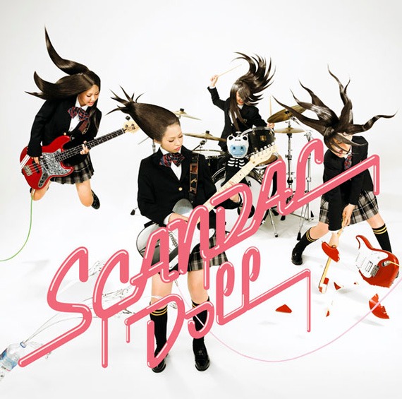 SCANDALは本日放送の「ミュージックステーション」「音楽戦士」、明日オンエアの「ミュージックフェア」など各テレビ局の看板歌番組に出演。デビュー曲「DOLL」（写真）を披露する。