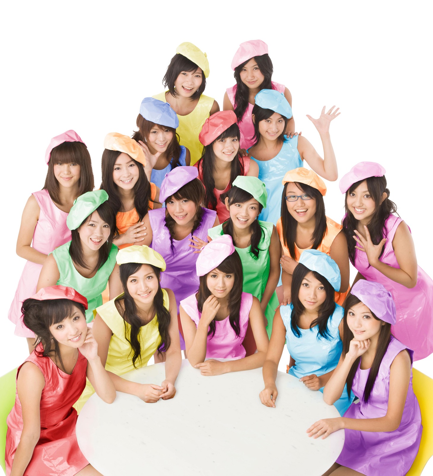 シングル「『職業：アイドル。』」発表時のアイドリング!!!。