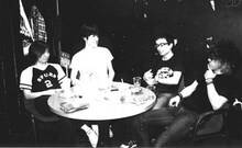 MARS EURYTHMICSは2006年5月に結成。写真の一番左が脱退を発表した河辺真。