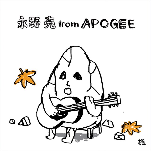 アコースティックギターでの弾き語り中心のこの企画だが、今回の「楓」ではギターを重ねたり、コーラスを入れたりといった試みが行われている。