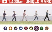 CORNELIUSナンバーで世界を行進｢UNIQLO MARCH｣