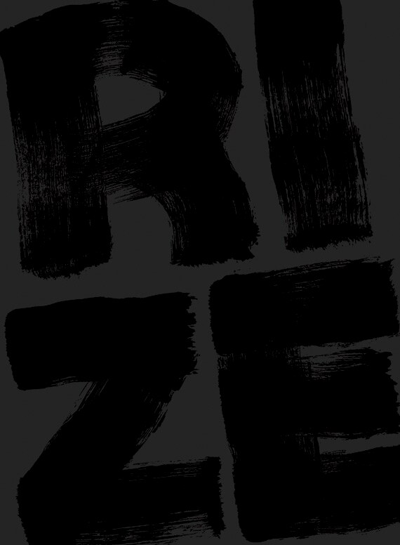 シンプルかつ力強いデザインの「T.K.O.」DVDジャケット。