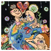 写真はMetisの手描きイラストが採用された「手をつなごう」ジャケット。なお先行配信中の「手をつなごう」は、本日11月21日付けのiTunes Storeレゲエチャートで1位を獲得。大きな注目を集めている。