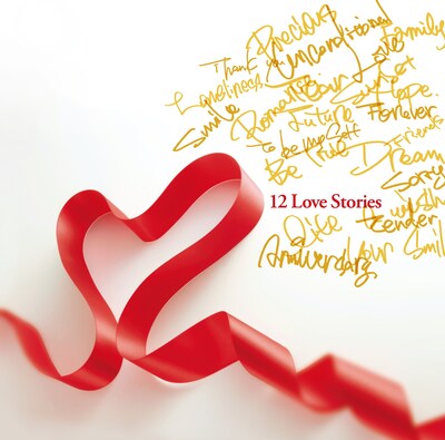 写真は現在もヒット中の「12 Love Stories」のジャケット。ボックスは白地の部分が金色になる。