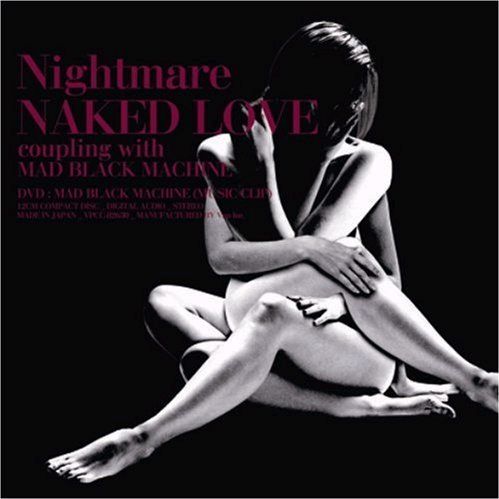 また、これとあわせて12月3日に発売されるニューシングル「NAKED LOVE」のジャケットも発表された。写真は初回限定盤「MAD BLACK MACHINE」PV付仕様のジャケット。
