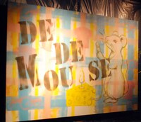 D[di:]によるライブペインティングで完成した絵。