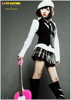 HMVの「LOVE NATION ～winter collection～」購入特典ポスター。