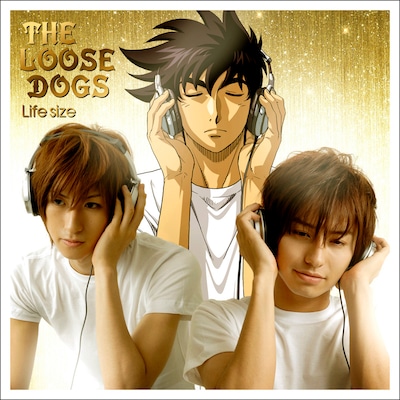 イケメン俳優とアニメキャラクターによる異色コラボが見られる初回限定盤CDジャケット。左から相葉弘樹、茂野吾郎、武田航平。相葉と武田の2人はジュノン・スーパーボーイ・コンテスト出身。