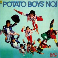 イモ欽トリオ「ポテトボーイズNo.1」ジャケット。