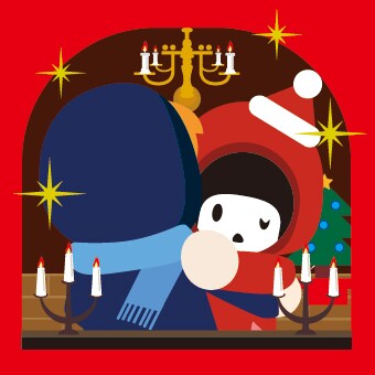 写真は「メッセージ」ジャケット画像。12月25日までにダウンロードすると、YUKIによる手書きイラスト入りクリスマスメッセージ画像がプレゼントされる。