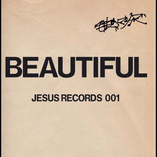 ジャケットは潔さを感じさせるシンプルなデザイン。自身のレーベル「JESUS RECORDS（イエスレコード）」の第1弾作品となる。