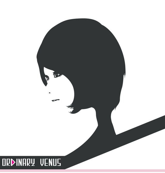 Cha-ponの横顔をデザインしたORDINARY VENUSのイメージカット。
