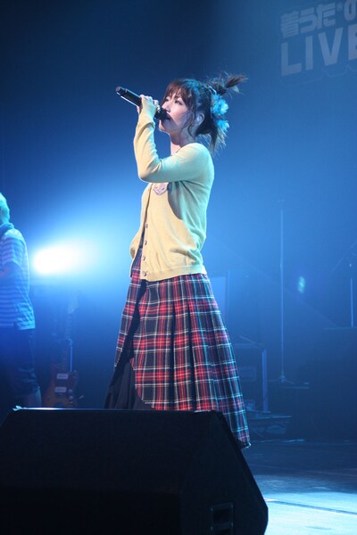 トリを務めた大塚愛。この日のライブにはレコ直♪の会員から、抽選で1000組2000名を無料招待。応募総数は2万件を突破した。