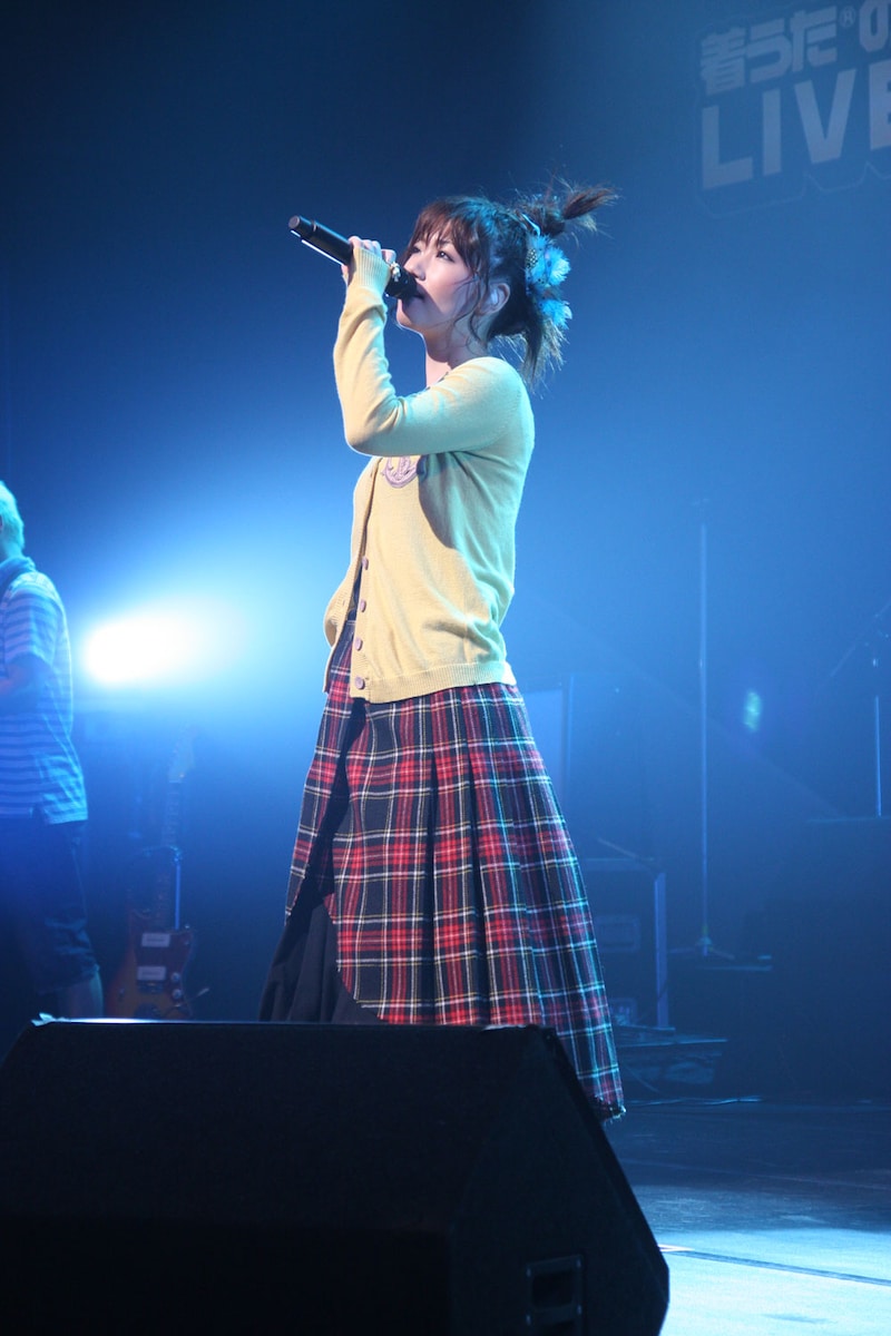 トリを務めた大塚愛。この日のライブにはレコ直♪の会員から、抽選で1000組2000名を無料招待。応募総数は2万件を突破した。